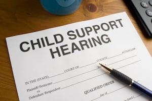 Child Support Hearing form