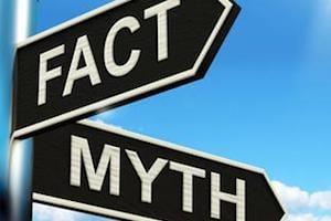 Fact and Myth street signs