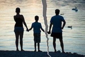 Family holding hands